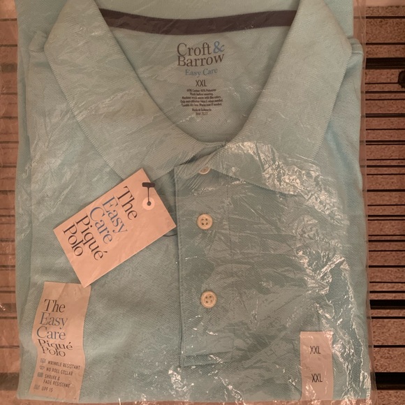 Croft & Borrow Easy Care Piqué Polo - Picture 2 of 3